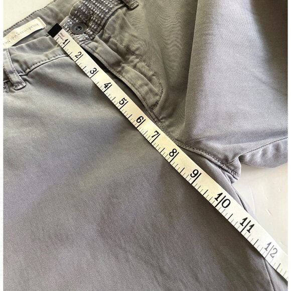 NEW Picro and the Letterpress Stet Gray Fit Capri Pants Size 30 99% cotton 1% sp - Picture 7 of 11